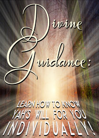Divine Guidance: Learn how to know Yah’s will for you individually!